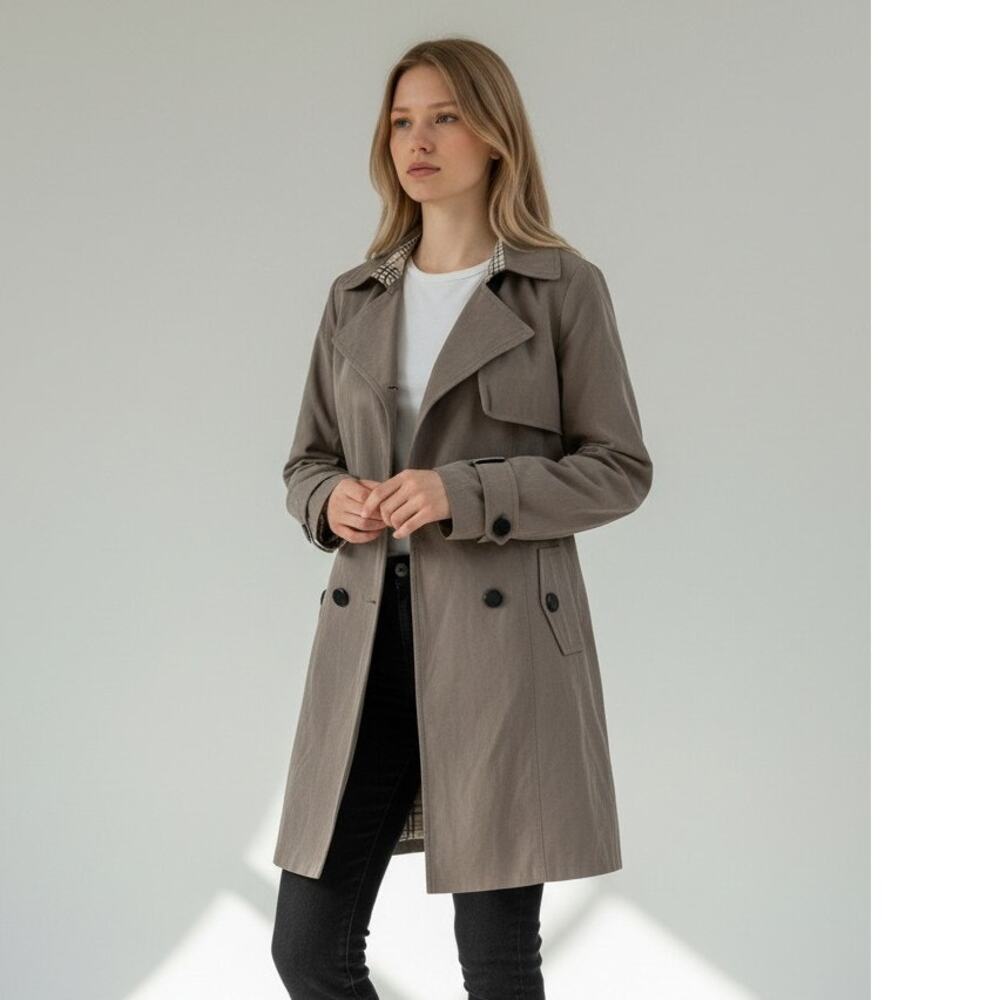 XXXL D&G Dolce & Gabbana double-breasted trench coat jacket mid length 3X